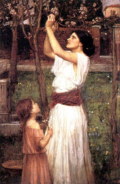 Gathering Around Blossoms